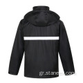 ANSI/ISEA Class 3 Men Men Jacket Safety Rain Gear